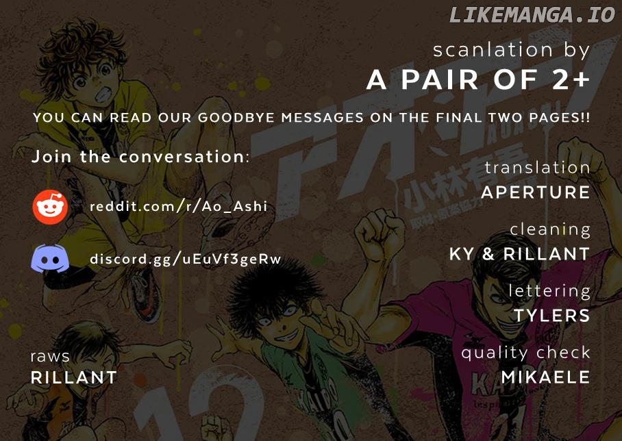 Ao Ashi, Chapter 410 image 01